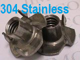 UNC Imperial Tee Nuts Stainless Steel 304